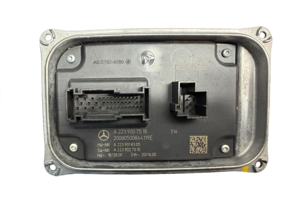 Mercedes LED Scheinwerfer Steuergerät A2239007518 A 223 900 75 18 MULTIBEAM S-Klasse