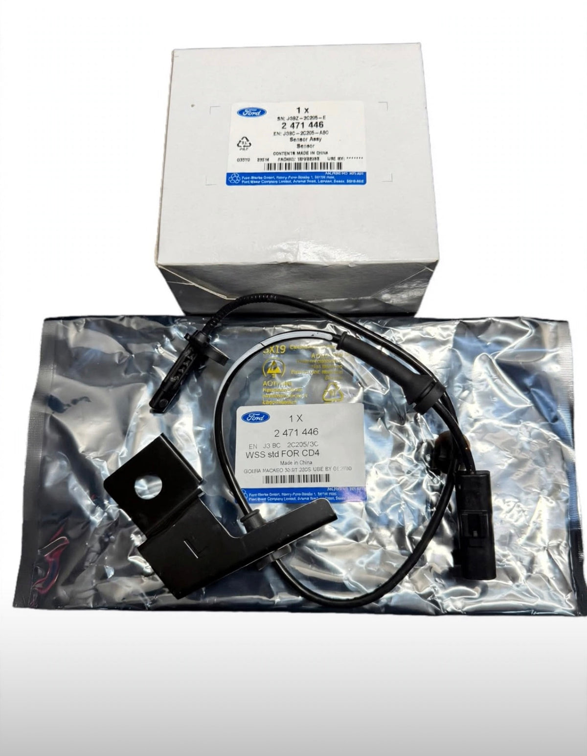 Original Ford ABS Sensor J3BC-2C205-AB0 2471446 WSS CD4 Fiesta EcoSport NEU